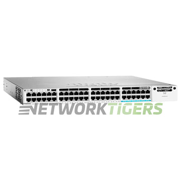 Cisco WS-C3850-12X48U-E 48x (12x MultiGB) UPoE RJ-45 1x Mod Slot Switch