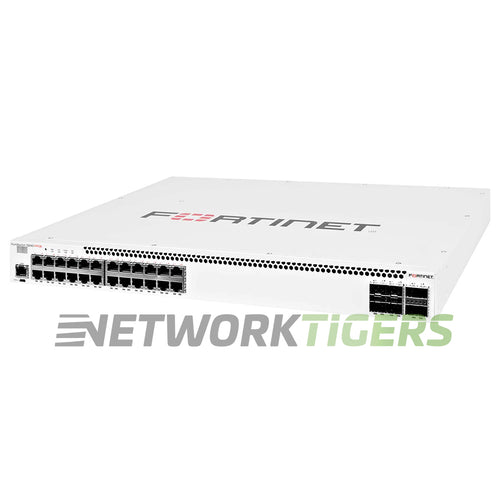 Fortinet FS-524D 24x 1GB RJ45 4x 10GB SFP+ 2x 40GB QSFP+ Switch